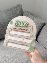 Load image into Gallery viewer, ✏️ Interchangeable First & Last Day Whiteboard Sign