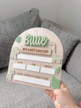 Load image into Gallery viewer, ✏️ Interchangeable First & Last Day Whiteboard Sign