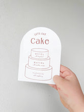 Load image into Gallery viewer, Cake flavour Stand