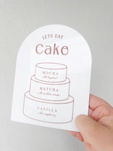 Load image into Gallery viewer, Cake flavour Stand
