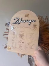 Load image into Gallery viewer, First Birthday Board | FIrst lap around the sun | space theme