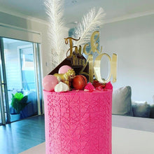 Load image into Gallery viewer, Forty Something cake topper | 40th cake topper | 40 fabulous | age cake topper