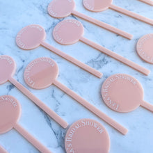 Load image into Gallery viewer, Personalised Drinks Stirrers | Cocktails | drink markers | name stirrers