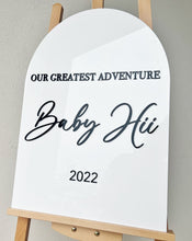 Load image into Gallery viewer, Baby Shower Sign