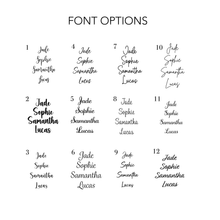 Load image into Gallery viewer, Wedding name places | place settings | Guest seating placecards