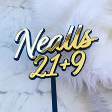 Load image into Gallery viewer, Personalised Custom Baptism Cake Topper - Christening Cake - Religious