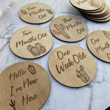 Load image into Gallery viewer, Milestone Cards set - Cactus