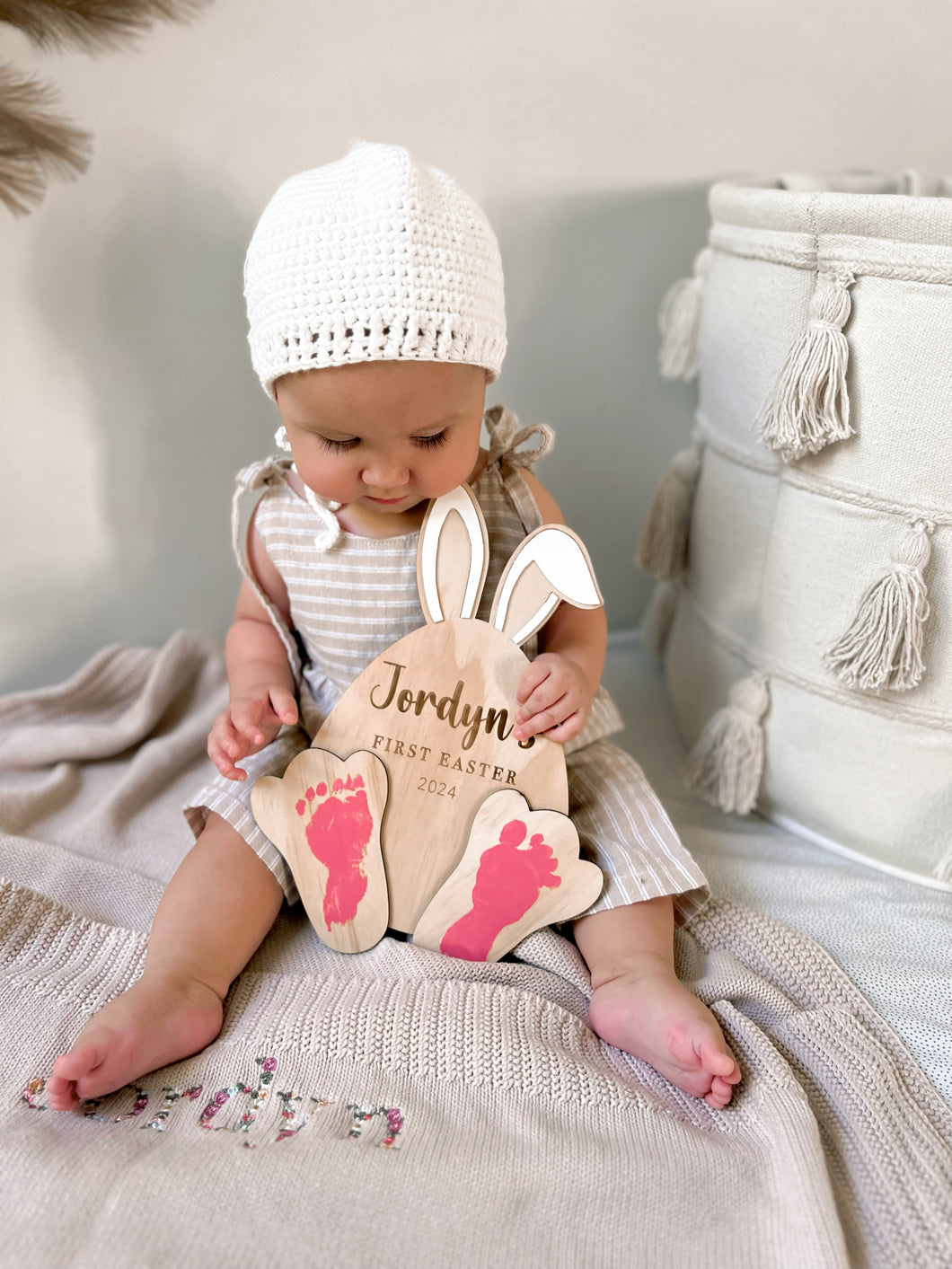 DIY footprint - My first Easter