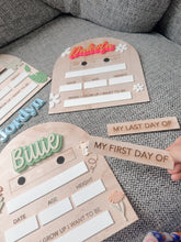 Load image into Gallery viewer, ✏️ Interchangeable First &amp; Last Day Whiteboard Sign
