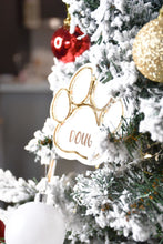 Load image into Gallery viewer, Paw Print Hanging Ornament
