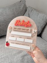 Load image into Gallery viewer, ✏️ Interchangeable First &amp; Last Day Whiteboard Sign
