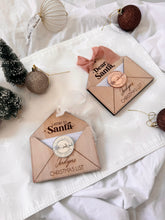 Load image into Gallery viewer, Personalised Letter to Santa ornament
