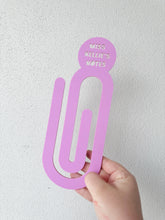 Load image into Gallery viewer, Large Paperclip - teachers gift

