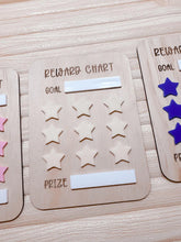 Load image into Gallery viewer, Magnetic Reward Chart – Custom Goal Tracker for Kids – Fridge Magnet with Whiteboard Finish – Many Colours
