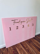 Load image into Gallery viewer, Wedding Sign Bundle | Modern Acrylic Sign | Wedding Signage
