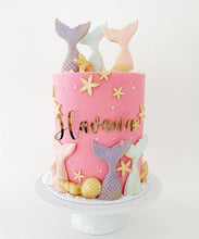 Load image into Gallery viewer, Single Name Acrylic Plaque / cake front topper
