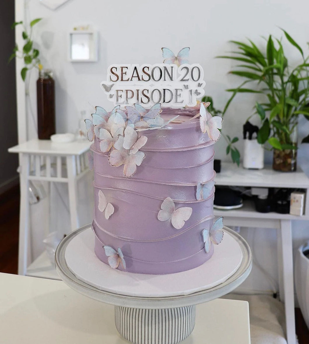 Twenty one cake topper | girls birthday party | birthday girl cake sign