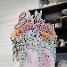 Load image into Gallery viewer, Baby Shower Cake Topper / Cake decor / Modern Cake topper / Baby Cake Topper
