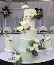 Load image into Gallery viewer, Wedding Cake Topper / Marriage / Cake decor / Modern Cake topper / Birthday Topper
