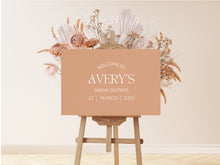 Load image into Gallery viewer, Bridal shower sign | Hens sign | Boho | bachelorette | bride to be sign

