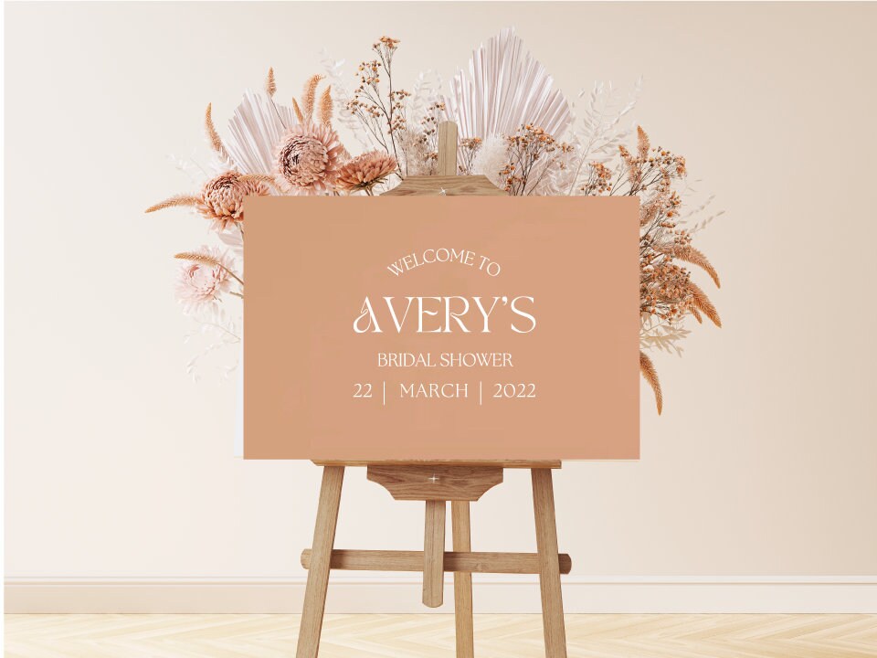 Bridal shower sign | Hens sign | Boho | bachelorette | bride to be sign