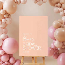 Load image into Gallery viewer, Bridal shower sign | Hens sign | Boho | bachelorette | bride to be sign
