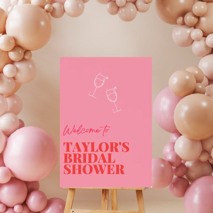 Bridal shower sign | Hens sign | Boho | bachelorette | bride to be sign