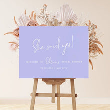 Load image into Gallery viewer, Bridal shower sign | Hens sign | Boho | bachelorette | bride to be sign
