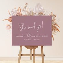 Load image into Gallery viewer, Bridal shower sign | Hens sign | Boho | bachelorette | bride to be sign

