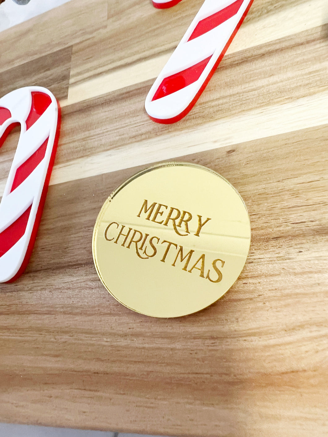 Merry Christmas Plaques - Various Colours