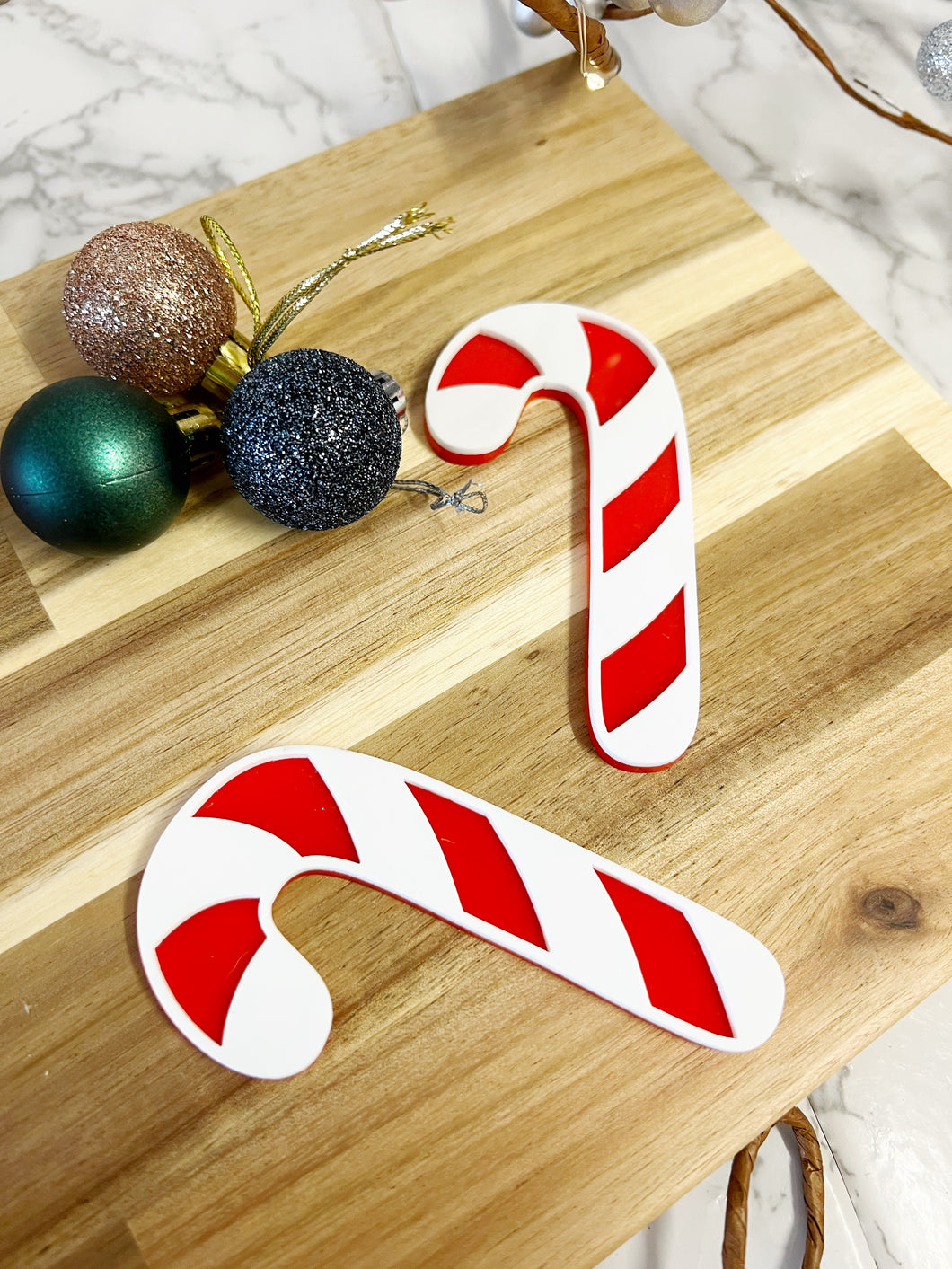 Candy Cane Cake Charm