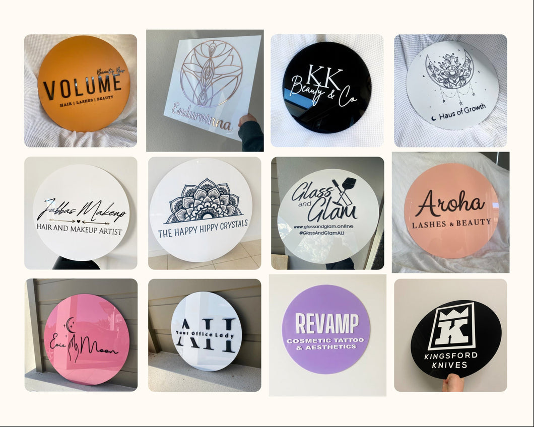 Business Signage | Acrylic Sign | Logo Sign for Business |