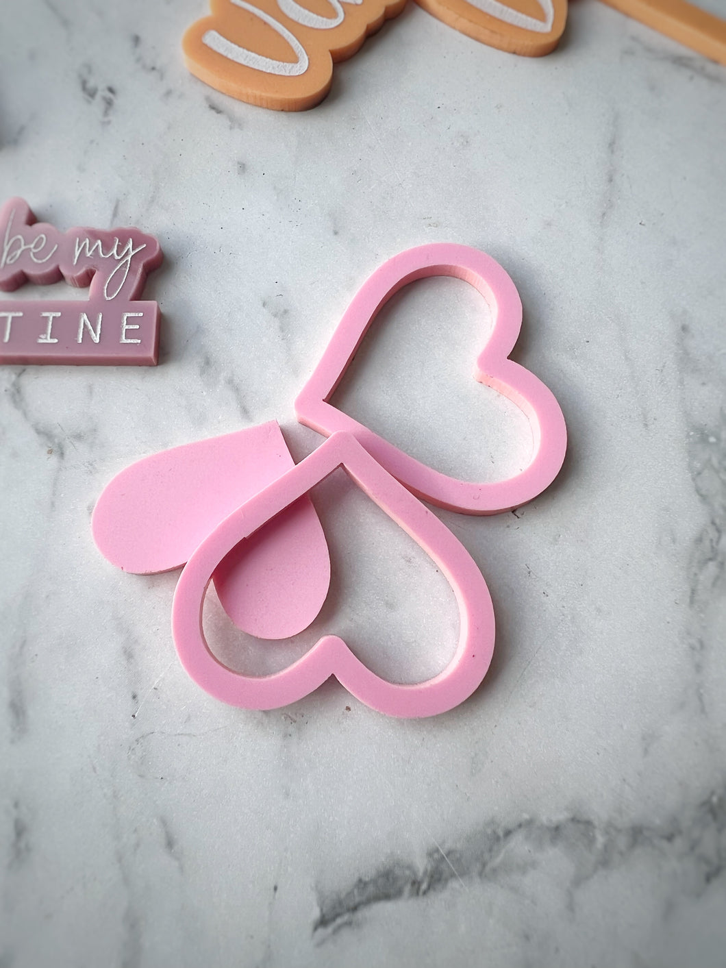 Acrylic Hearts