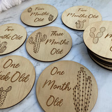 Load image into Gallery viewer, Milestone Cards set - Cactus
